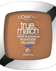 L'Oreal Paris True Match Super Blendable Oil Free Powder Foundation, C6 Medium, 0.33 oz, Packaging May Vary