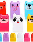 12 Pcs Farm Animals Birthday Lip