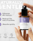 Bio Retinol Alternative Bakuchiol Serum - Smooths Skin & Reduces Fine Lines, USA Made with Natural & Organic Ingredients, Anti-Aging Skin Care Formula, Vegan, Cruelty Free