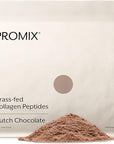 ProMix Nutrition Collagen Peptides, Chocolate - Hydrolyzed Collagen Protein Promotes Healthy Skin, Bones, Joints & Recovery Support - Add to Shakes, Smoothies - 2.5 Pound (Pack of 1)