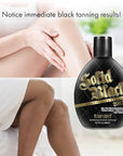 Millennium Tanning Solid Black Special Reserve 200X, Tanning Lotion w/Tattoo Protector, 13.5 Ounces