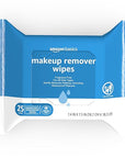 Amazon Basics Fragrance Free Makeup Remover Wipes, 25 wipes