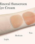 Kyda mineral sunscreen eye cream,
