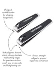 Tweezerman Stainless Steel Nail Combo