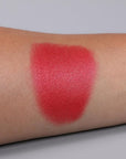 IS'MINE Single Red Shimmer Eyeshadow Powder Palette High Pigment, Longwear, Intense Color Best Red Eyeshadow