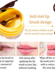 Watermelon Sleeping Lip Mask,Bee Lip Balm Care(Watermelon)