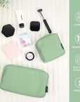 Magefy makeup bag for purse,
