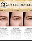 Temporary eye tightener eye cream
