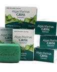 Grisi Seaweed Soap, Cleansing and Exfoliating Soap with Seaweed, Helps you Unclog Pores, Stimulate Circulation, Eliminates Toxins, Firming Benefits, 6-Pack of 3.5 Oz Each Soap, 6 Soaps