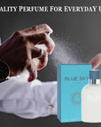 Men Cologne Set (3.4oz/100ml x 2PCS) Eau De Perfume Natural Spray Notes of Woody, Spicy, Citrus & Aromatic Long Lasting Fragrance for Daily Use (SeanBou&BlueSkyM)