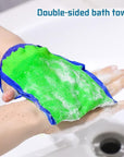 6 pcs exfoliating washcloth, korean