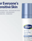 Cetaphil Deep Hydration Fragrance Free 48 Hour Activation Serum, 1 Fl oz, 48Hr Dry Skin Face Moisturizer for Sensitive Skin, With Hyaluronic Acid, Vitamin E & B5, Dermatologist Recommended