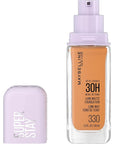 Maybelline Super Stay Lumi-Matte Foundation, Lightweight and Buildable Full Coverage Foundation Makeup For Up To 30HR Wear, 330, 1 Count