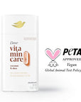 Dove VitaminCare+ Aluminum Free Deodorant Stick for 72H Odor Protection Coconut & Shea Breathable Deodorant for Women 2.6 oz