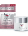Eucerin Q10 Anti-Wrinkle Face Cream, Unscented Face Cream for Sensitive Skin, 1.7 Oz Jar