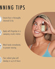 St Moriz Advanced Miracle Glow Face Tanner Serum - Hydrating Self Tan Face Serum, 30ml - With Q10 & Hyaluronic Acid - Natural Sunless Radiant Glow & Gradual Face Self Tanner - Dermatologically Tested
