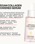 Pacifica Vegan Collagen Complex Face Serum Anti Aging Hydrating Serum w/Hyaluronic Acid for Plumping & Firming Collagen Boosting Facial Serum for Fine Lines & Wrinkles Clean Dermatologist Tested