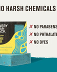 Every Man Jack Cold Plunge Mens Bar Soap - Tahoe Blue Scent with notes of Bergamot, Lemon, Freshwater Mist - Deeply Cleans, Hydrates with Naturally Derived Ingredients and Medium Grit - 5oz (2 Pack)
