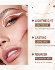 Korean Hydrating Lightweight Foundation Stick with Brush, Multi-Use Foundation Makeup, Waterproof, Full Coverage, Pink Velvet, All Skin Types