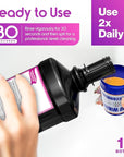 ioRinse Ready-to-Use (RTU) Mouthwash for Fresher Breath, Halitosis Relief, Alcohol-Free, Fluoride-Free and a Professional Clean, Original ioRinse RTU Mouth Wash, Zero Alcohol - Soft Mint Flavor, 1L