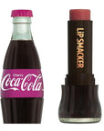 Lip Smacker Coca Cola Collection Lip Balm, Flavored Moisturizing, Smoothing Soft Shine, Hydrating & Protecting Fun Tasty Flavors, Cruelty-Free & Vegan - Holiday Classic Cherry Coke