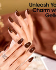 Gellen Brown Gel Nail Polish