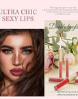 Double-end 2-in-1 Matte & Shimmery Lip Gloss Set, 3 PCS/Set (Set B, 3pcs)