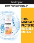 Neutrogena Purescreen+ Invisible Daily Defense Mineral Sunscreen for Face with SPF 30, Broad Spectrum Mineral Sunscreen with Vitamin E, Water Resistant, Fragrance-Free, 1.4 fl. oz
