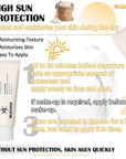 Moisturising Rice Sunscreen,Rice Probiotic Sunscreen