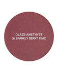 PRIMROSE POWDER BLUSH, Pressed Blush Face Makeup, Buildable Formula, Smooth Finish, Paraben Free, Made in the USA 0.11 oz. (Glaze Amethyst)