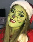 MEICOLY Light Green Face Body Paint Stick(1.06 Oz),Elphaba Green Face Paint,Disgust Goblin Witch Face Makeup,Hunting Camo Gamora,Christmas Makeup Stocking Stuffers,Ogre Green