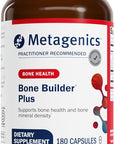 Metagenics Bone Builder Plus - MCHC Supplement - High-Absorption - 2000 IU Vitamin D - with Calcium & Phosphorus - Non-GMO & Gluten-Free - 180 Capsules