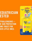 Banana Boat Kids Mineral Sunscreen Lotion SPF 50 Twin Pack and Sport Sunscreen Stick SPF 50 Travel Size