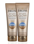 Jergens Natural Glow +FIRMING Self Tanner Body Lotion, Medium to Tan Skin Tone & Natural Glow Self Tanner Face Moisturizer, SPF 20 Facial Sunscreen