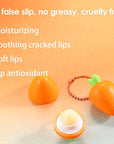 KISSIO Lip Balm,Carrot Lip Balm,Lip Care oz(03#Carrot)