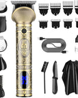 Beard Trimmer Kit for Men - Professional 6 in 1 Hair Clipper Trimmer, Cordless Multi Groomer, Mens Grooming Kit for Beard, Face, Body Nose Hair Facial, Electric Razor as Gifts for Him