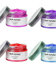EFLY Temporary Hair Color Chalk For Kids, Hair Wax Color For 4 5 6 7 8 9 Year Old Girl Gifts, Birthday,Party, Cosplay DIY, Children's Day, Halloween, Christmas (4, Red Purple Blue Pink)