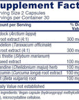 Vitanica Hepafem, Liver Cleansing Support, Vegan/Vegetarian, 60 Capsules