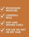 Nexxus Curl Define Leave-in Conditioner for Curly Hair with ProteinFusion Curl Conditioner for Moisturizing Curls 8 oz