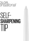 Maybelline Color Sensational Shaping Lip Liner with Self-Sharpening Tip, Clear, 1 Count