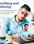 HIQILI Lemon Essential Oil for Cleaning, Degreasing & Household Use, Skin Care, Aromatherapy, Diffuser - 16 Fl Oz