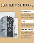St. Moriz Professional 1 Hour Fast Self Tanner Mousse with Tanning Mitt Bundle - Light to Dark - 200ml - Sunless Instant, Express Self Tanning Foam for Golden, Natural Looking Fake Tan - Aloe Vera