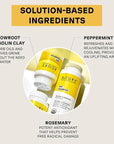 Acure Dry Shampoo - All Hair Types | 100% Vegan | Certified Organic | Rosemary & Peppermint - Absorbs Oil & Removes Impurities Without Water | 1.7 Oz