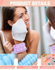 Microfiber spa wrist towel bands