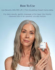 Beverly Hills MD Lift & Firm Sculpting Cream- Tighten & Tone Skin, Anti-Aging Lotion for Smooth, Moisturized Complexion- Lift and Smooth Face, Neck, Décolleté w/Silk Peptides, + Aloe Vera, Vitamin E