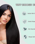 Fvquhvo Instant Black Hair Shampoo, Hair Color Shampoo for Gray Hair, Black Hair Dye Shampoo 3 in 1, Shampoo Hair Dye & Champu Para Canas, Colors in Minutes, Easy to Use, 16.90 Fl Oz