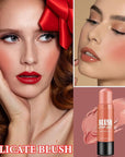 Cream Blush Stick Makeup,Blush Stick for All Skin & Eyes(#103)
