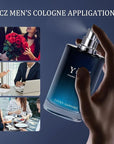 Ycz Lucky Men's Eau De Parfum New Round Box Packaging,1.7oz(50ml),Long Lasting EDP Men.Making it the ideal gentlemen’s gift