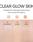 AMUSE Dew Jelly Vegan Cushion Foundation 1.5 CLEAR