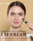 Temporary eye tightener eye cream,